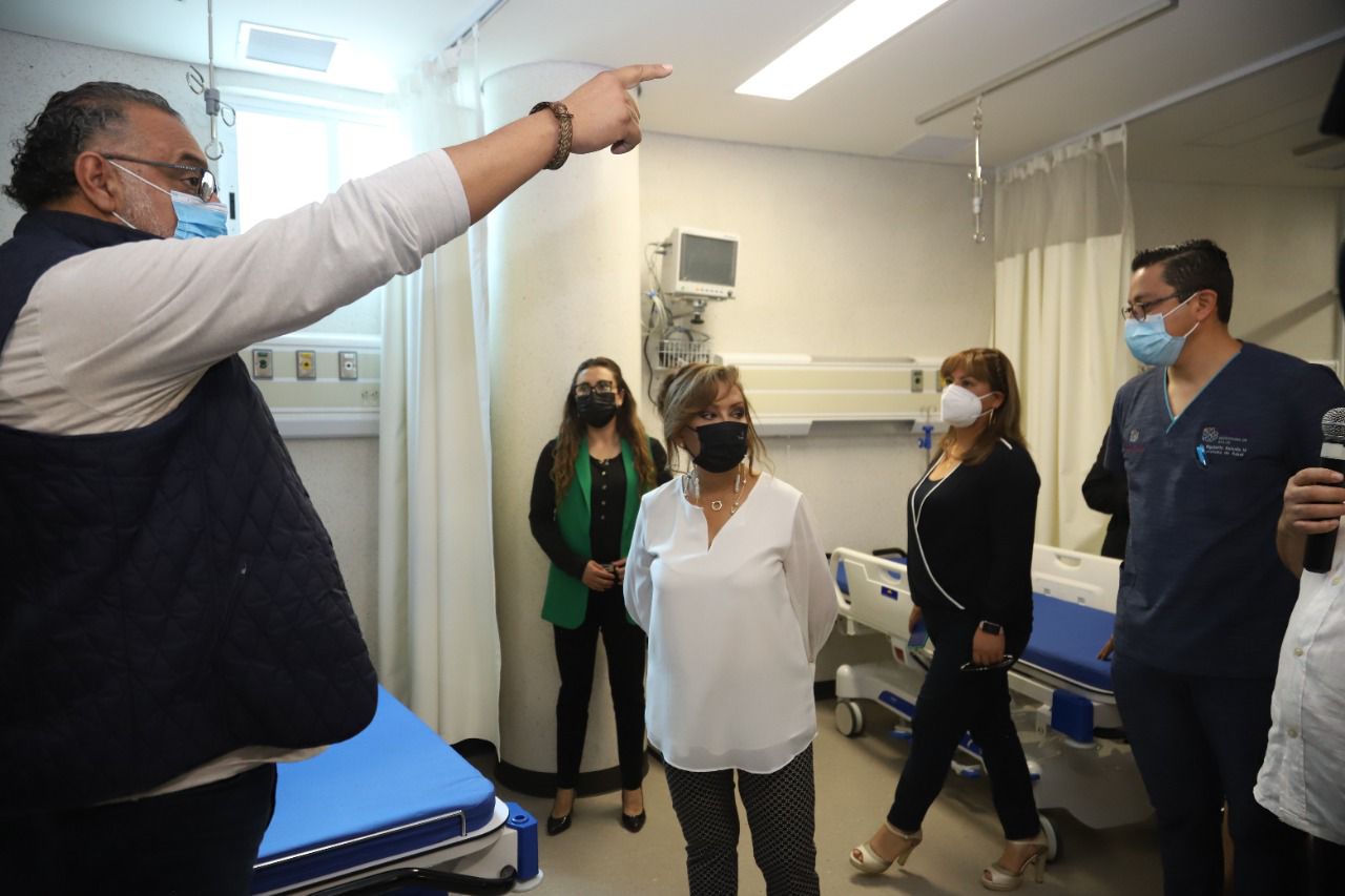 Supervisa gobernadora Lorena Cuéllar nuevo hospital IMSS-Bienestar Tlaxcala